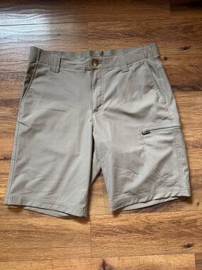 ZeroXposur Men's Hybrid Shorts - Khaki Size 32